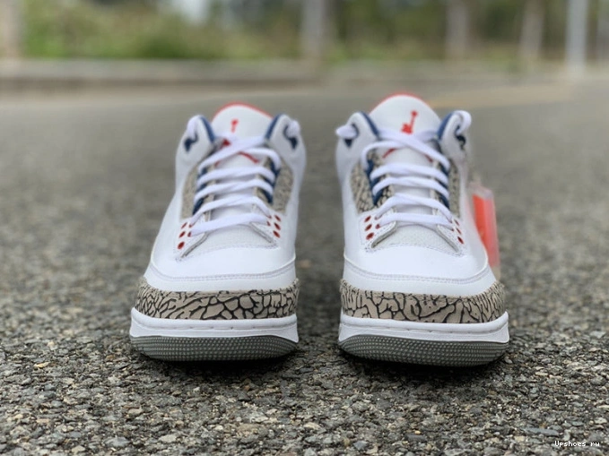 JORDAN LOOK 854262-106 BLUE AIR FIRST RETRO 3 NIKE TRUE AIR 0414